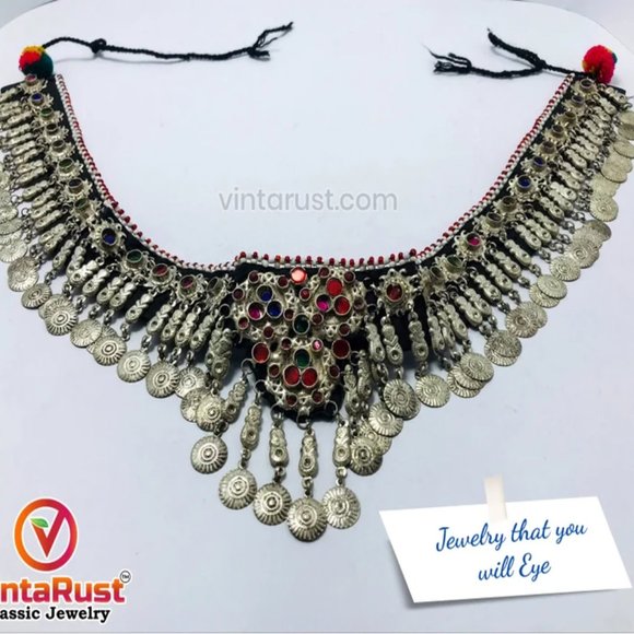 Afghan Kuchi Ring with Bells, Vintage Ring, Afghan Ring, Ethnic Ring - Picture 3 of 10